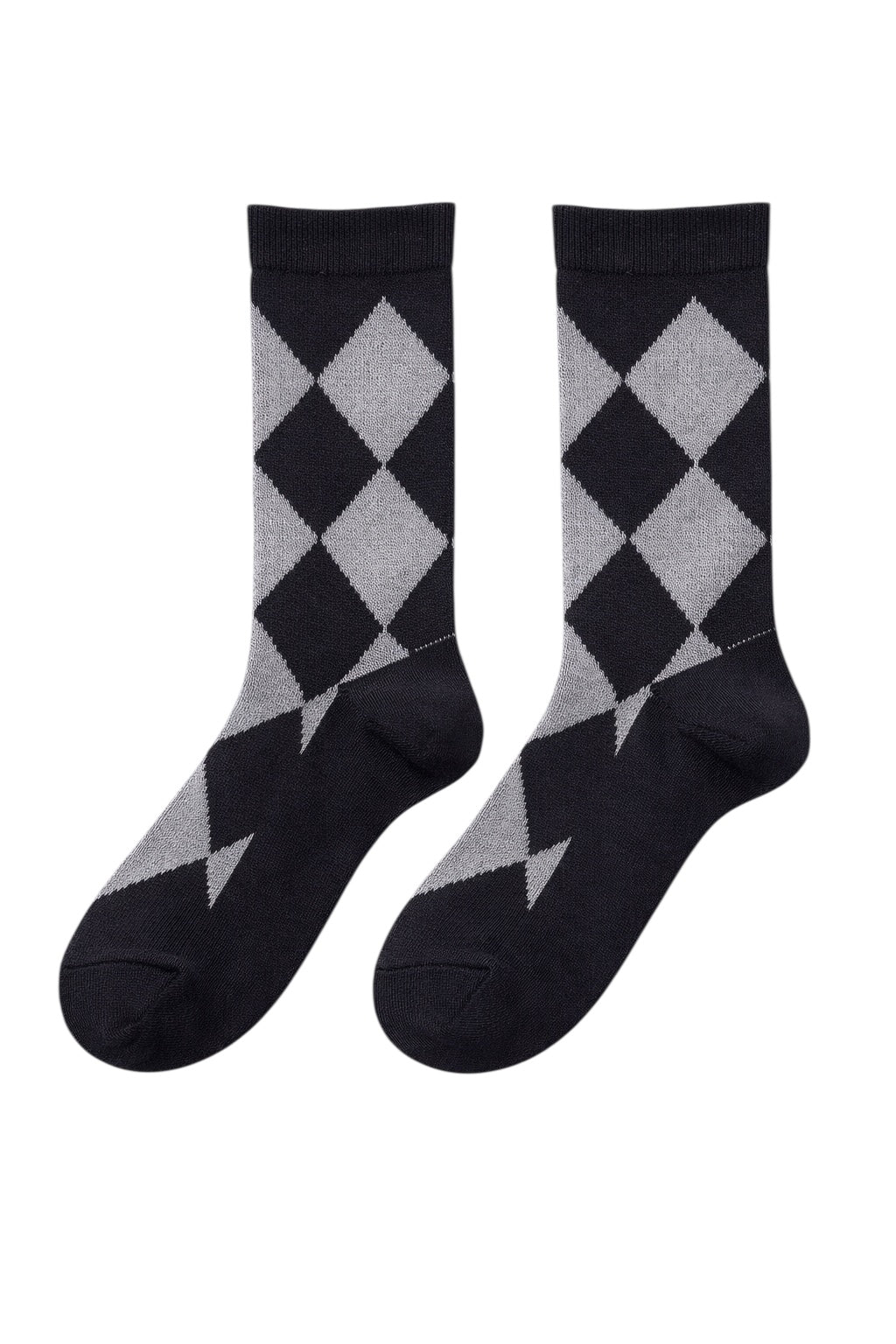 Modern Geometry Socks (Gray)
