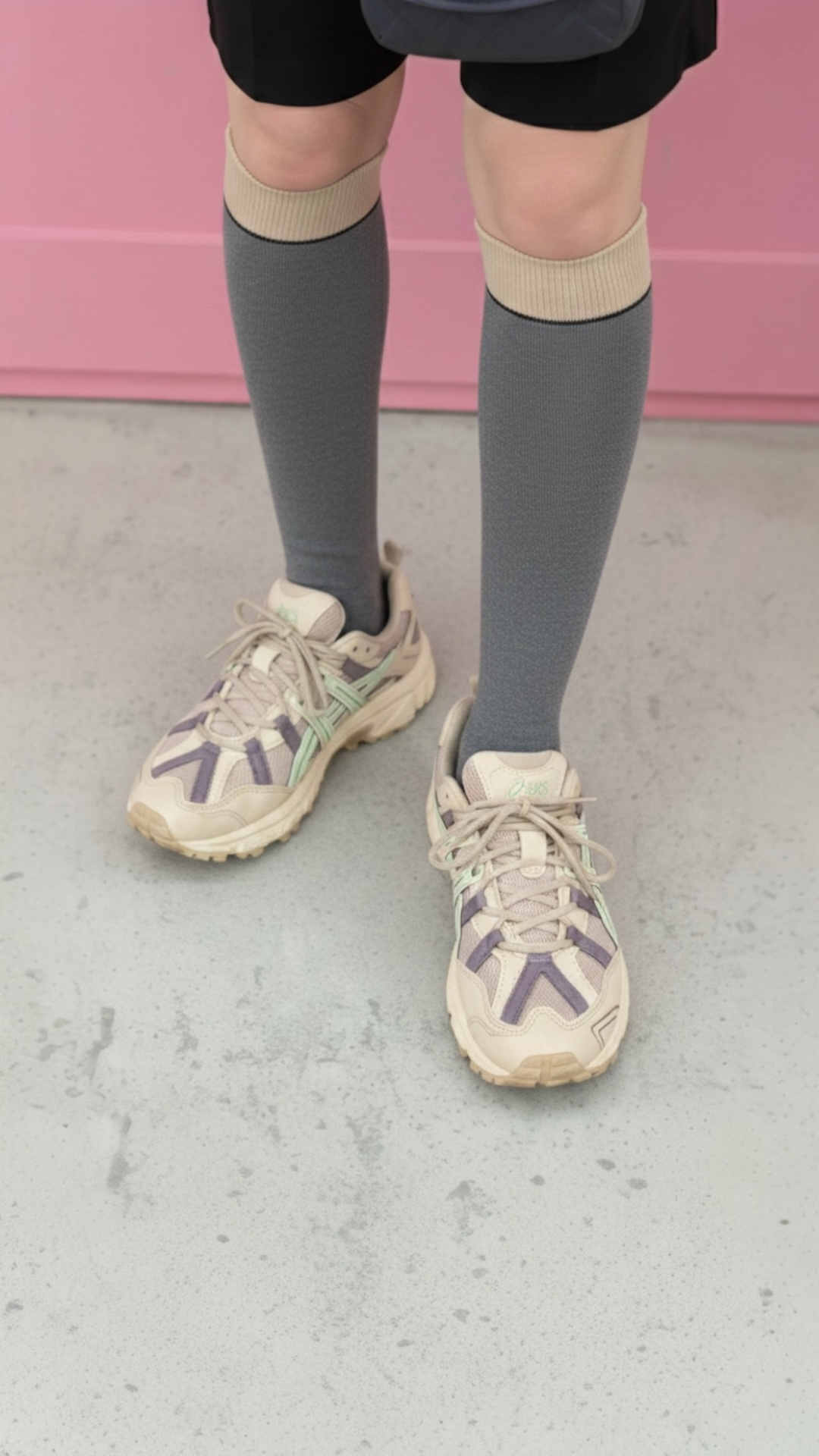 Vertex Socks (Beige)