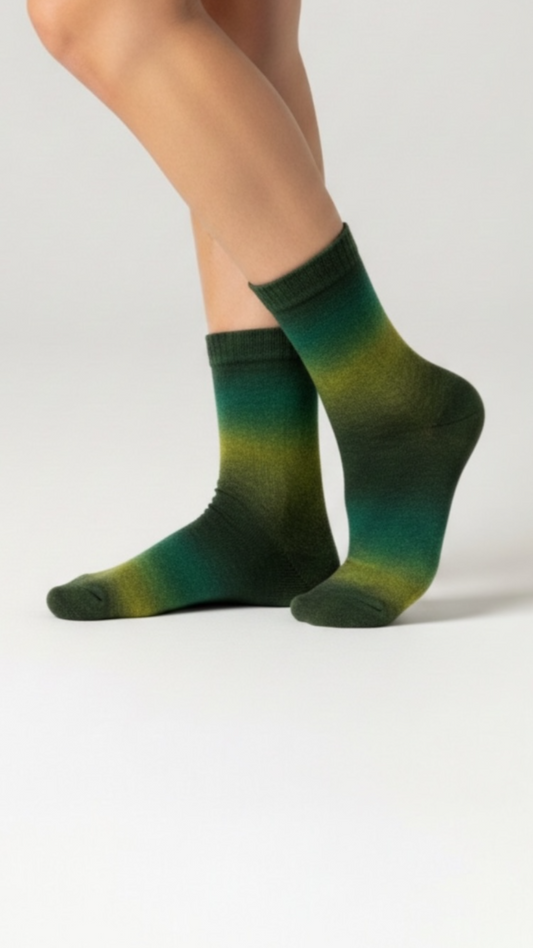 Vague Socks (Green)