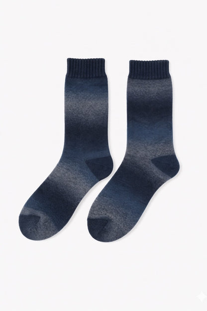 Vague Socks (Blue)