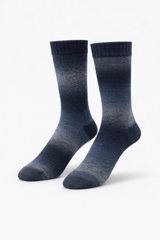 Vague Socks (Blue)