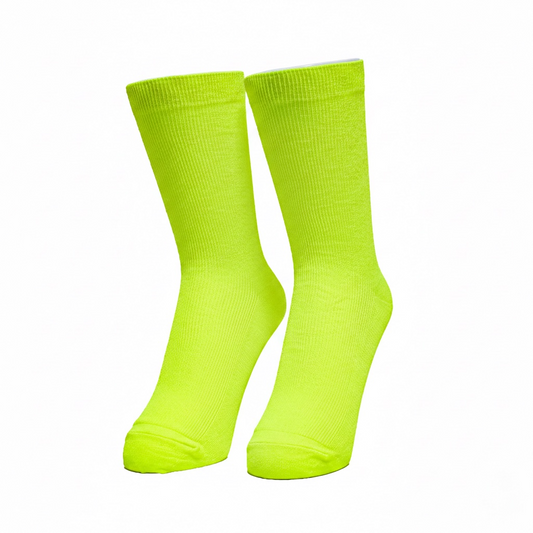 Neon Core Socks (Yellow)