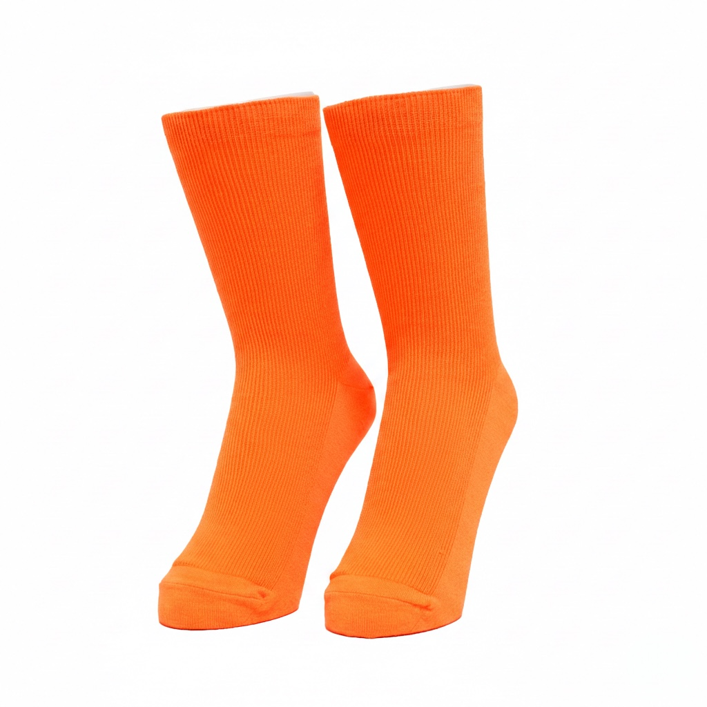 Neon Core Socks (Orange)