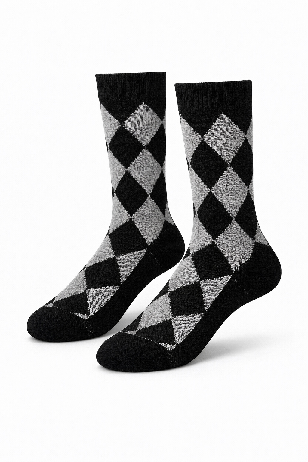 Modern Geometry Socks (Gray)