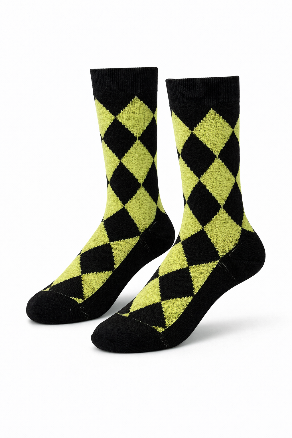 Modern Geometry Socks (Yellow)