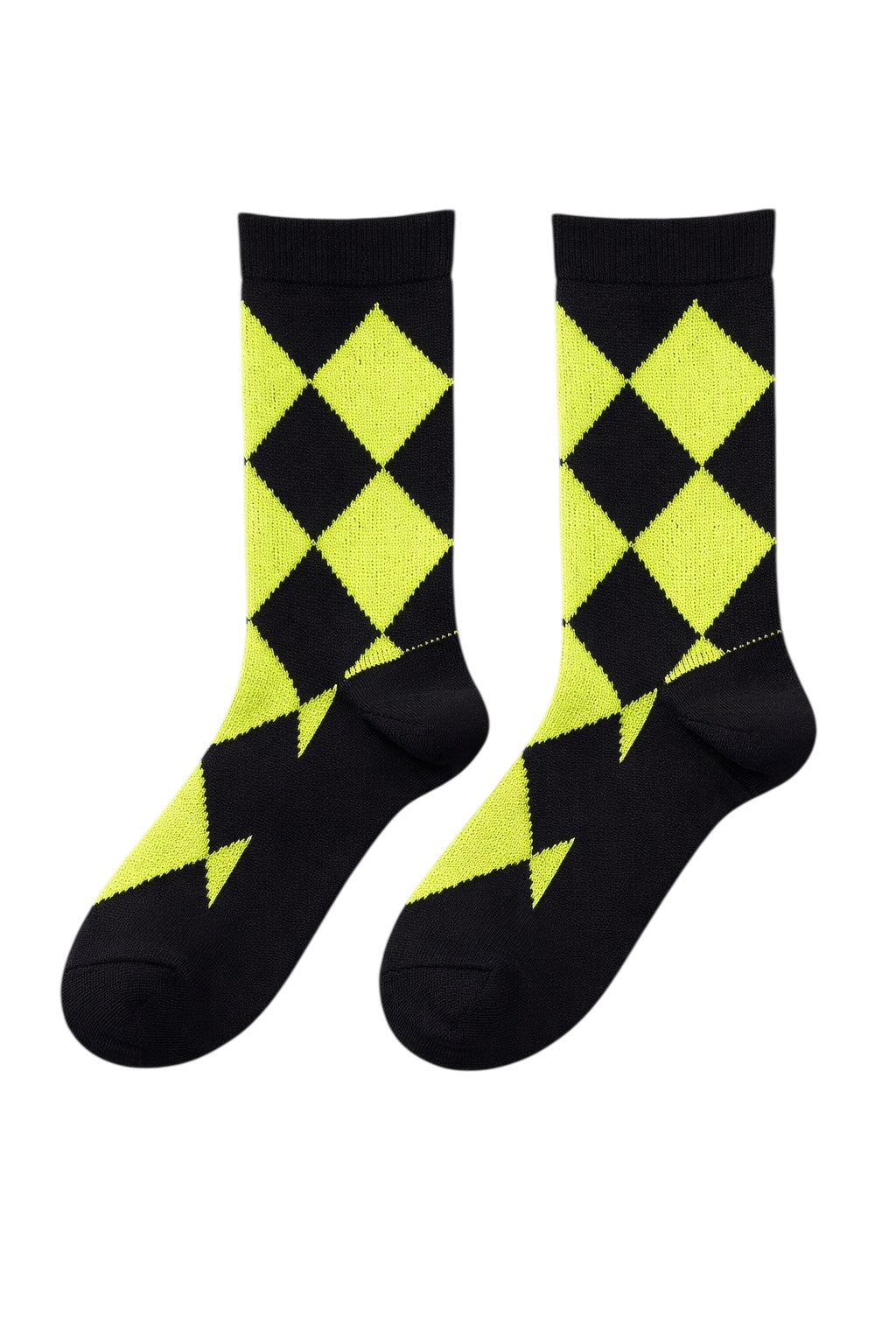 Modern Geometry Socks (Yellow)