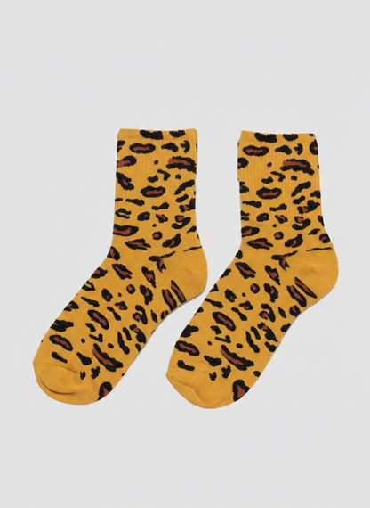 Savage Spot Socks (Yellow)