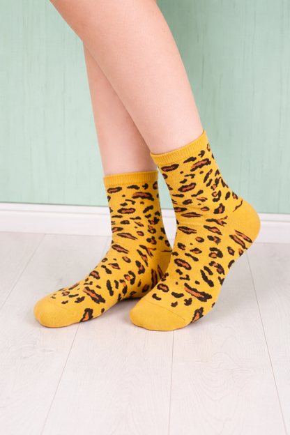 Savage Spot Socks (Yellow)