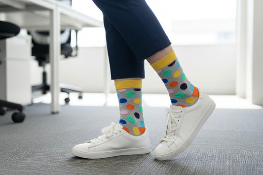 Bonbon Pastel Socks (Gray)