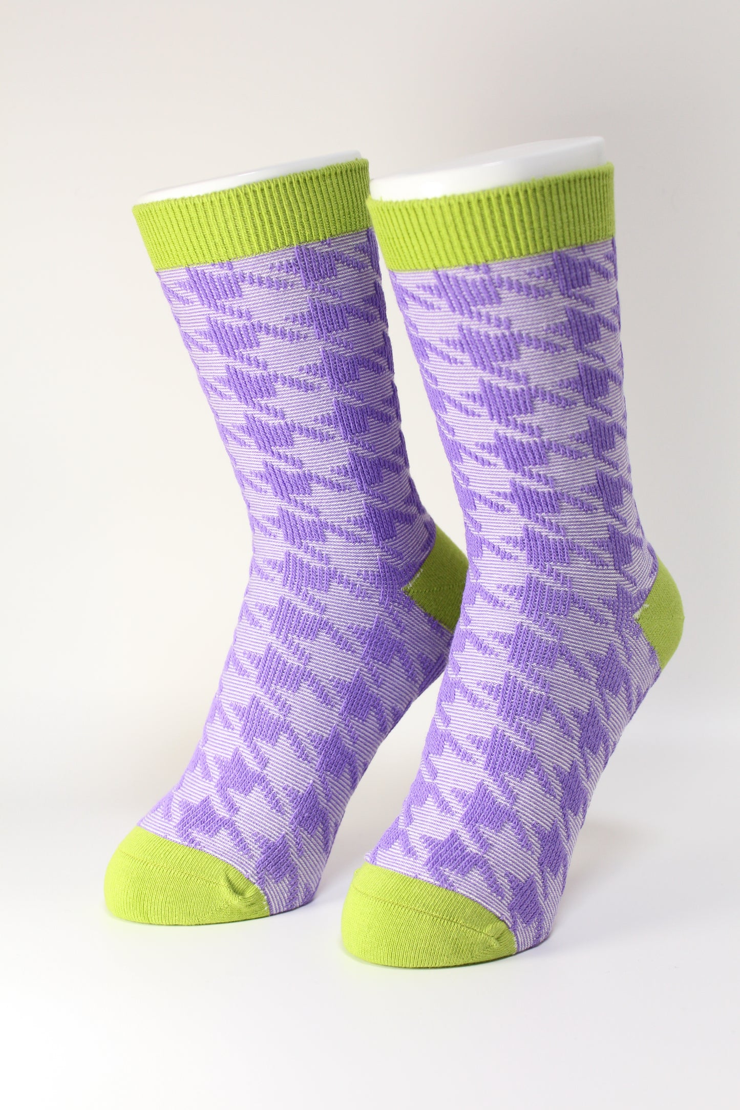 Electric Lime Socks