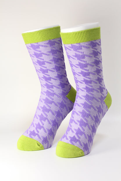 Electric Lime Socks