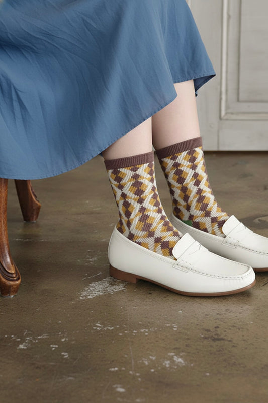 Mosswood Olive Socks