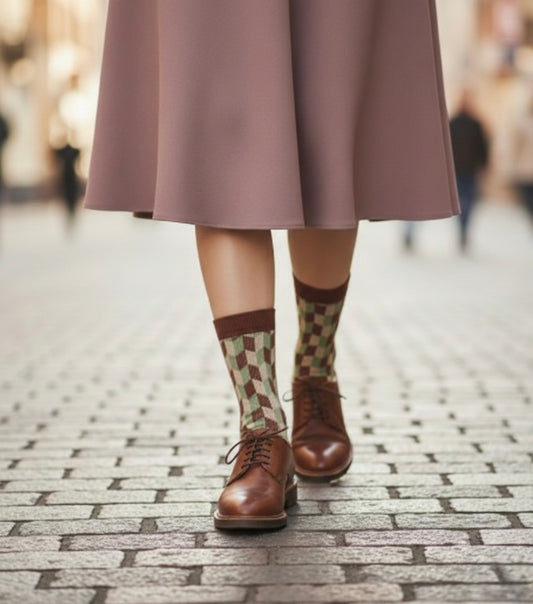 Vento D'Alzilla Socks (Brown)