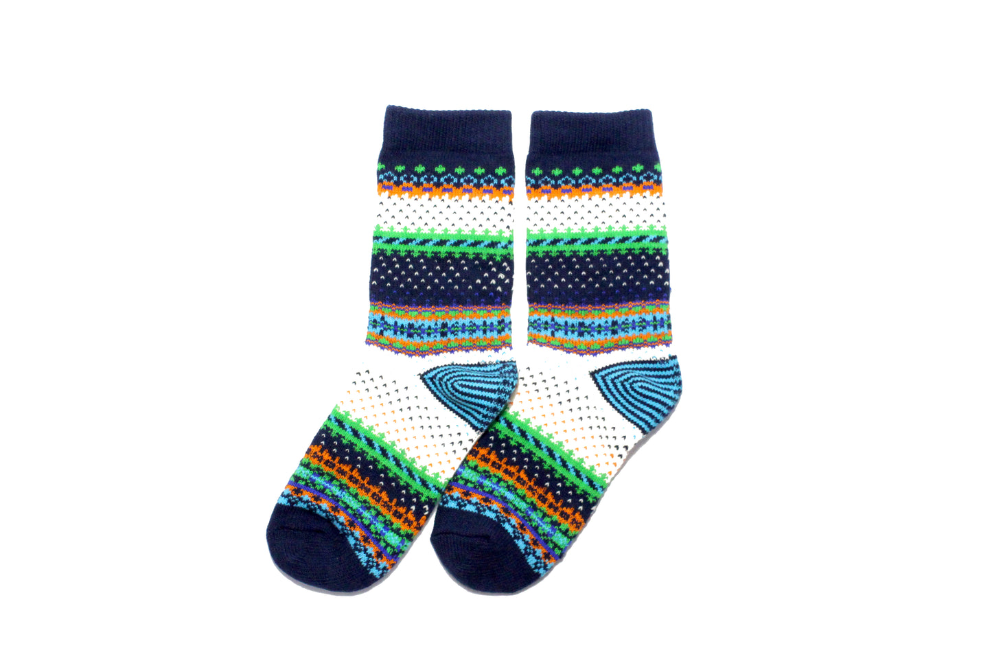 Amber Forest Socks (Navy)